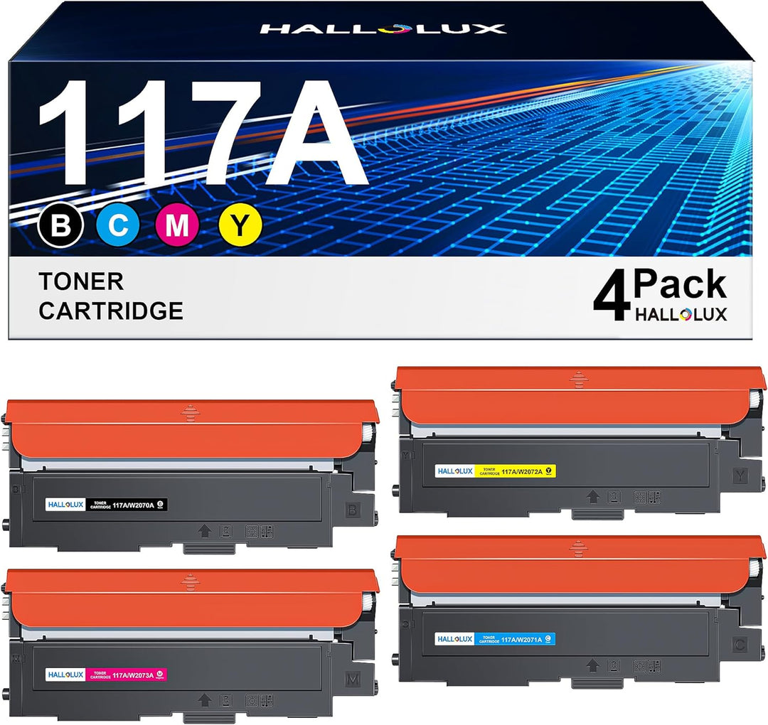 117A Toner Set Kompatibel für HP 117A Toner für Toner HP Color Laser MFP 179fwg MFP 178nwg 179fnw 17