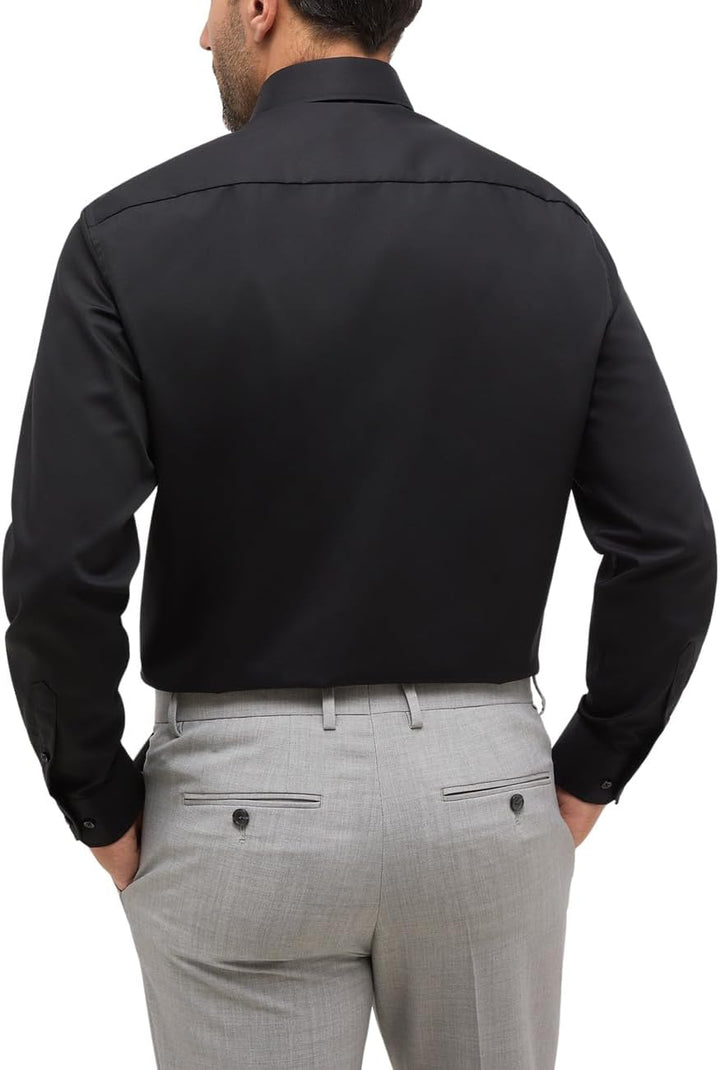 eterna Herren Original Shirt MODERN FIT 47 Schwarz, 47 Schwarz