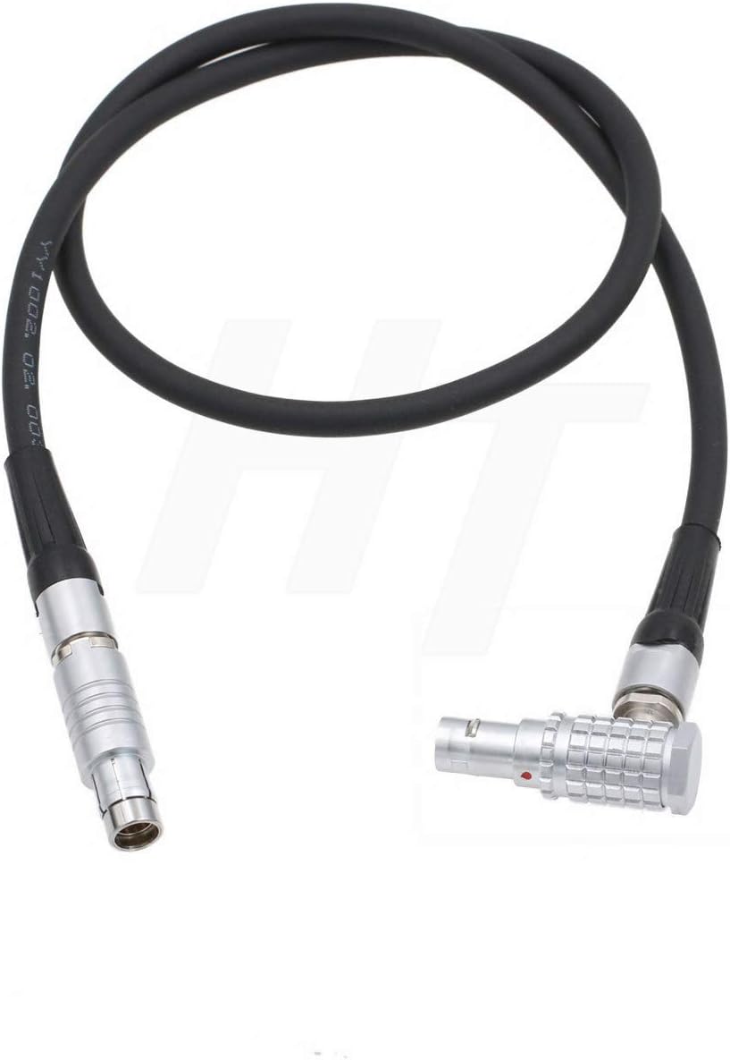 HangTon RS 3-polig auf 2-polig Stromkabel für Teradek Bond Bolt, ARRI WVT-1, Tilta Rig, CineTape, Sm