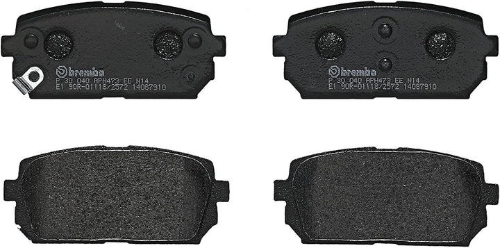 Brembo P 30 040 Bremsbelagsatz, Scheibenbremse - (4-teilig)