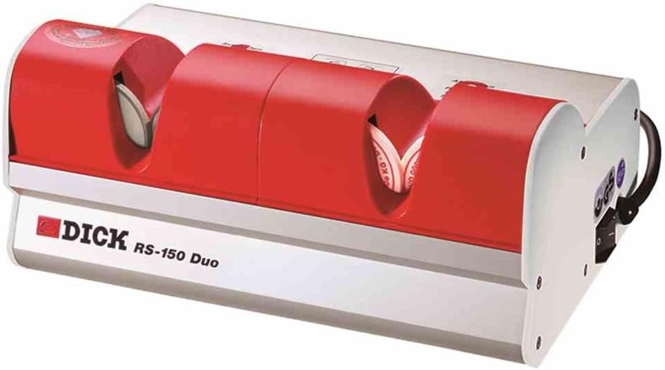 F. DICK Messerschärfer, Abziehmaschine, RS-150 Duo (75 Watt, 230 Volt, geeignet für Laden und Gastro