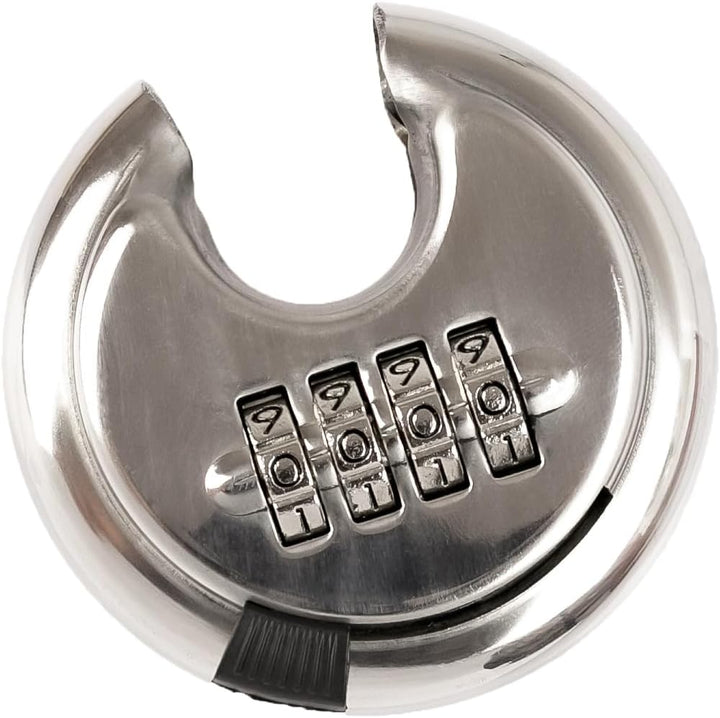 HMF 3502-09 - 5 xVorhängeschloss, 4er Zahlenkombination, 7 x 7 x 2,4 cm 5 Stück, 5 Stück
