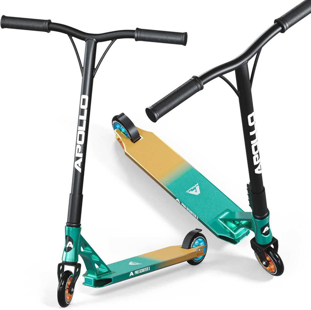 Apollo Stunt Scooter - Genesis Pro X Competition | High End Stuntscooter, ABEC 9 Kugellagern | Trick