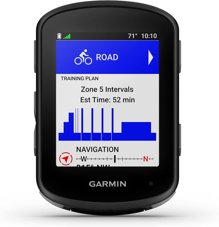 Garmin Edge 540, kompakter GPS-Fahrradcomputer mit Tastensteuerung, gezieltem adaptivem Coaching, fo