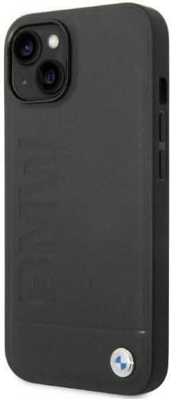 BMW Hülle für iPhone 14 6.1" schwarz Hardcase Signature Logo Aufdruck