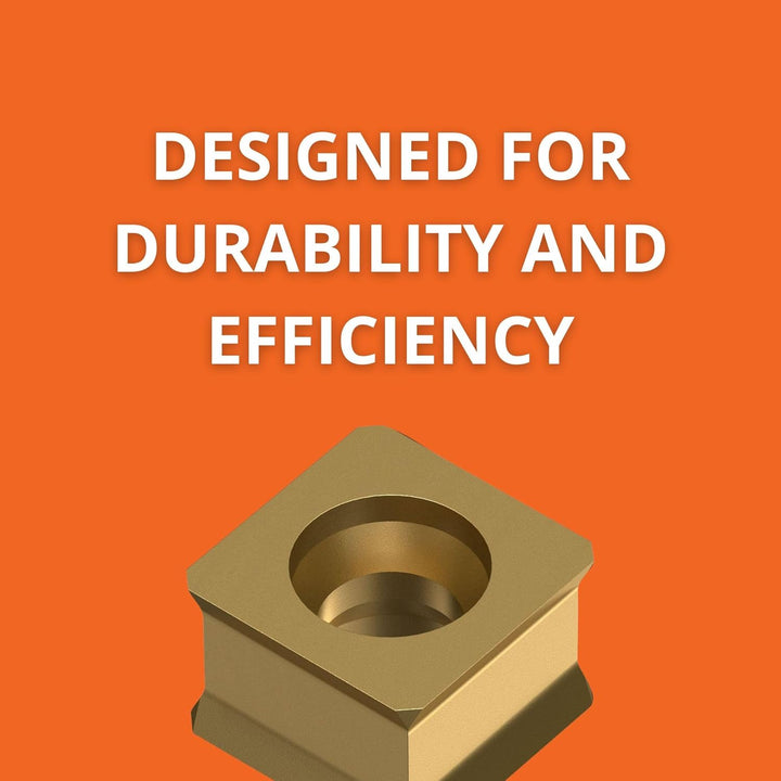 Fein Wendeschneidplatte SX (10 Stück, für die universelle Anwendung Stahl, fräsbare Edelstähle, für