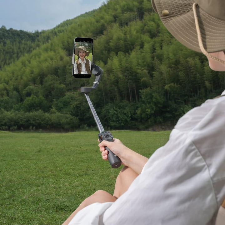 DJI Osmo Mobile 6, 3-Achsen-Handy-Gimbal, Objektverfolgung, integrierter Verlängerungsstab, tragbar