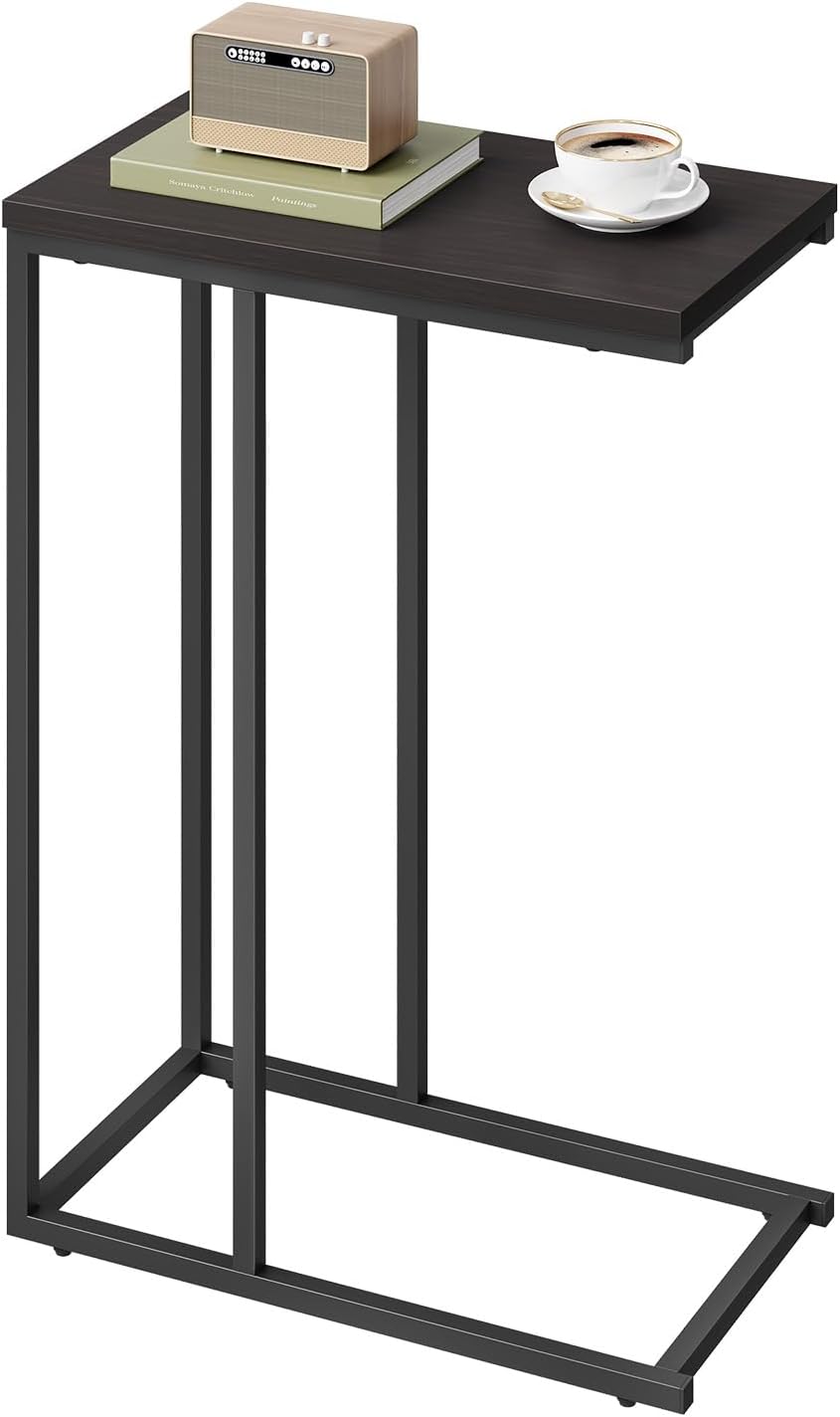 WOLTU® Beistelltisch Kaffeetisch Couchtisch Sofatisch Nachttisch Betttisch Laptoptisch, Gestell aus
