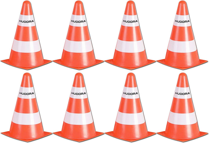 HUDORA 76105 Pylone, 4 Stück 4 Stück 2, 4 Stück 2