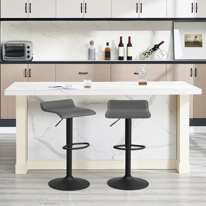 WOLTU Barhocker BH159gr-1 1er Set Barstuhl Tresenhocker Bistrohocker Designer Hocker, höhenverstellb