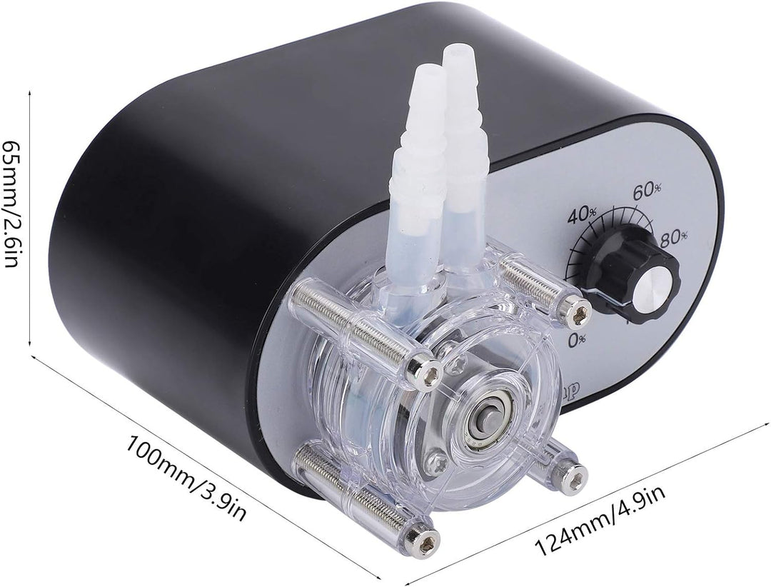 Eujgoov Peristaltikpumpe, Hochdruck mit Einem Kopf für Experimente 114-500 Ml/Min AC100-240V(EU piug