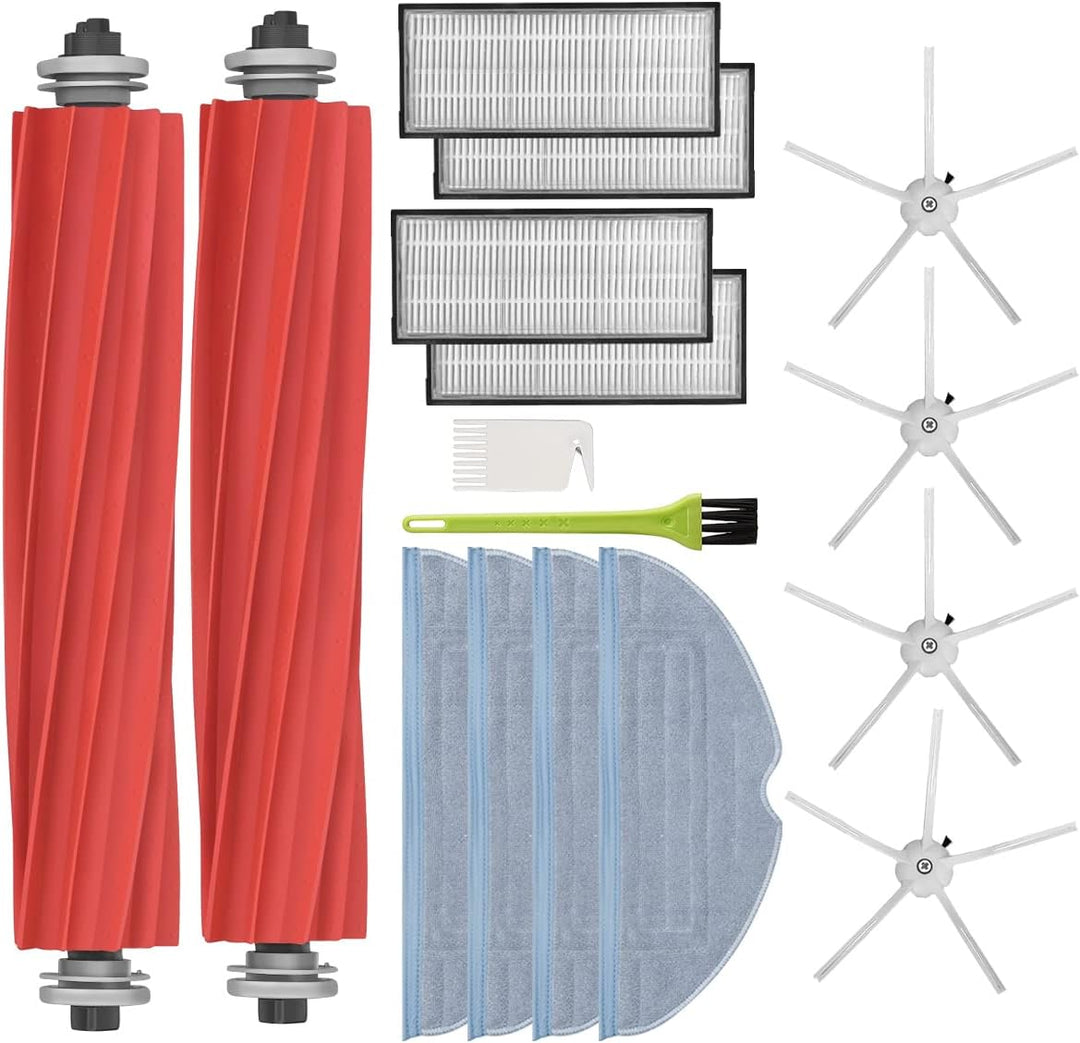 DrRobor Ersatz Zubehör für Roborock S7 S7 Plus S7+ S7 MaxV S7 MaxV Ultra T7s T7s Plus T7s + mit Wisc