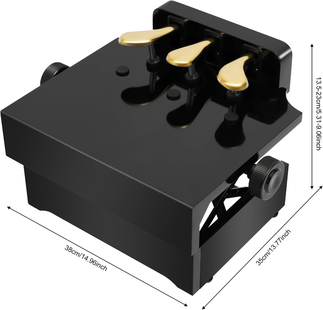 BJTDLLX Kinder Klavier Pedal Extender Bank Klavier Pedal Extender Pedalverlängerung Höhenverstellbar