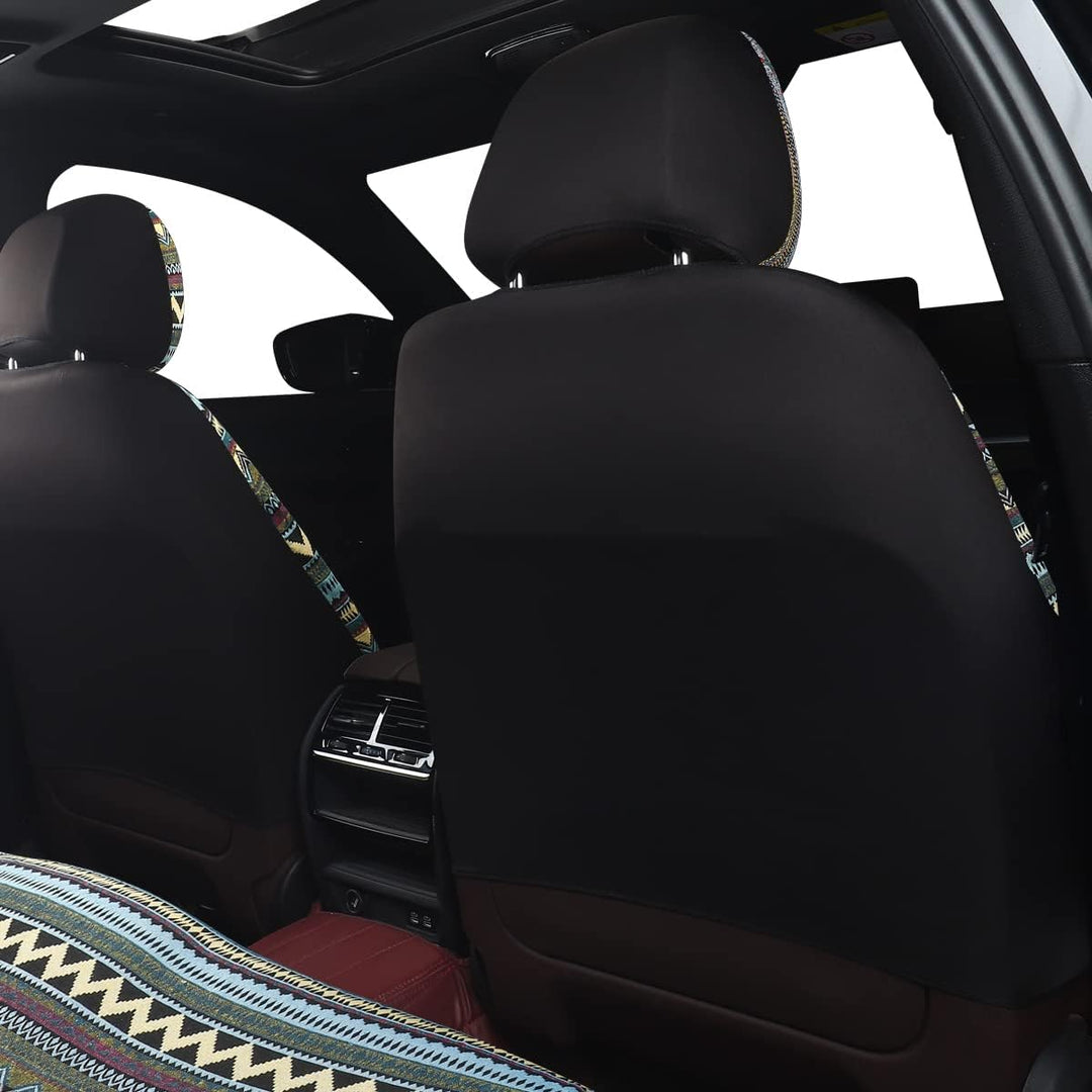 SOBONITO Auto-Sitzbezüge Vordersitze,Auto-Sitzbezug Set Universal für Fahrersitz und Beifahrer Auto-