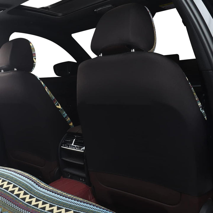 SOBONITO Auto-Sitzbezüge Vordersitze,Auto-Sitzbezug Set Universal für Fahrersitz und Beifahrer Auto-