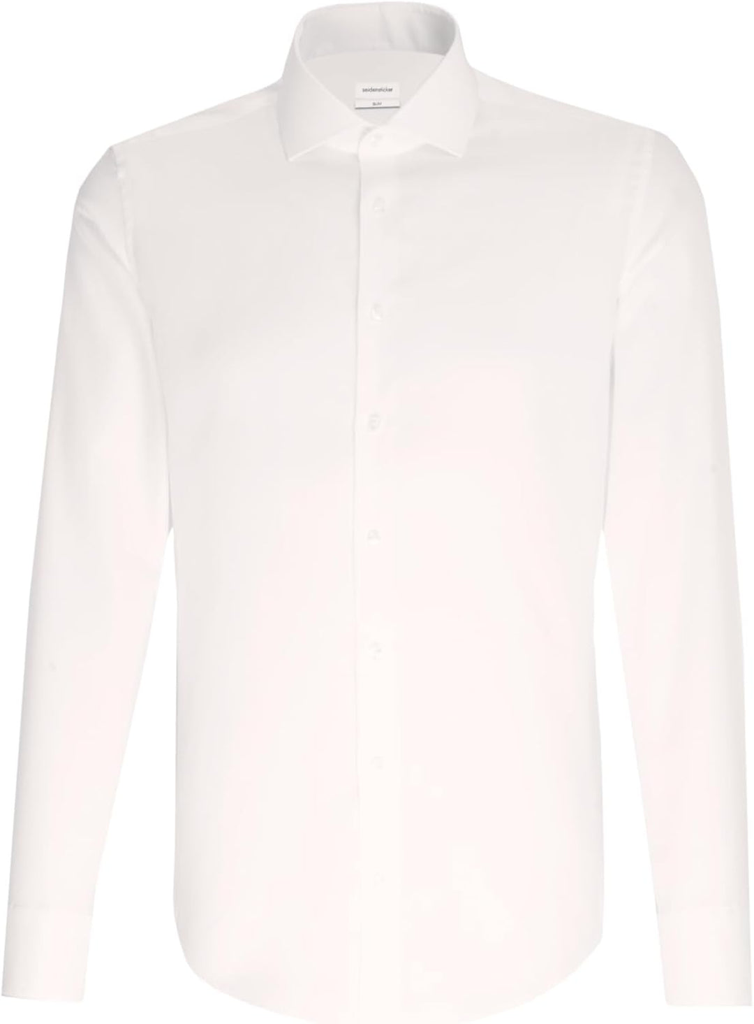 Seidensticker Herren Seidensticker Herren Business Hemd Slim Fit – Bügelleichtes Businesshemd, Weiss