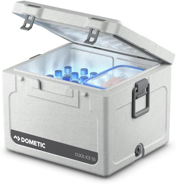DOMETIC Cool-Ice CI 55, tragbare Passiv-Kühlbox / Eisbox, 56 Liter, für Auto, Lkw, Boot oder Camping