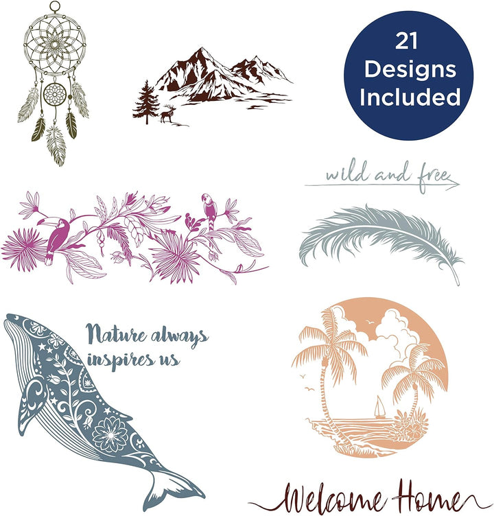 Brother CADXVBKIT1 ScanNCut DX Auto-Klingen-Set aus Vinyl, ohne