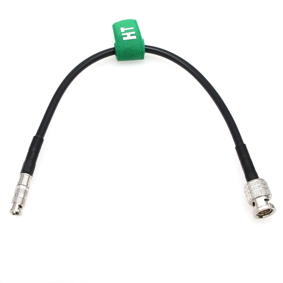 HangTon 4K 60p 12G SDI Videokabel HD Micro BNC auf Standard BNC für Blackmagic Video Assist 5 Zoll M