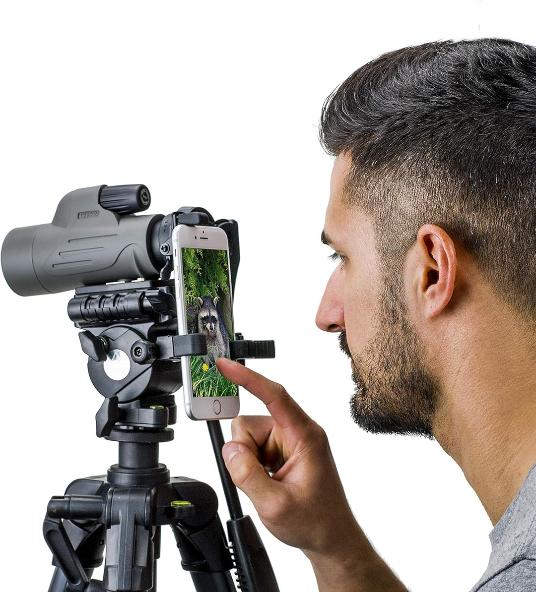 Carson MonoPix 8x42mm Monokular mit Smartphone Adapter (MP-842IS) MonoPix (MP-842IS), MonoPix (MP-84