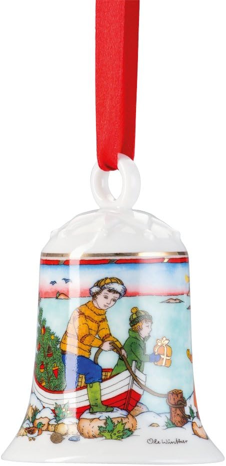 Hutschenreuther LIM. Jahresthemen 2015 Porzellanglocke 'Am Meer'