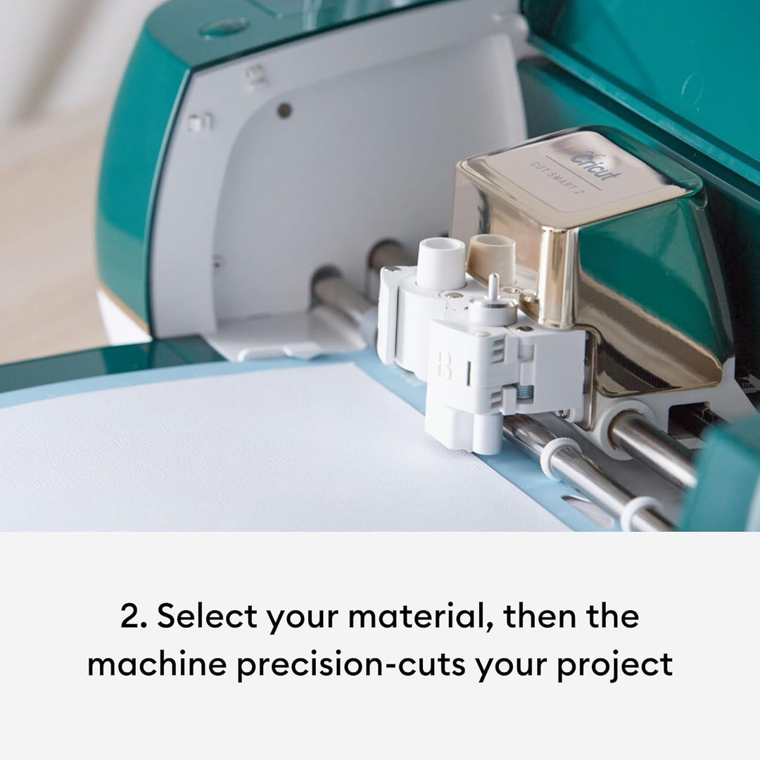 Cricut 2011026 Smart-Schneidemaschine (Pfauenblau), Vinyl, Peacock Blue, Explore Air 2| 2024 Limited