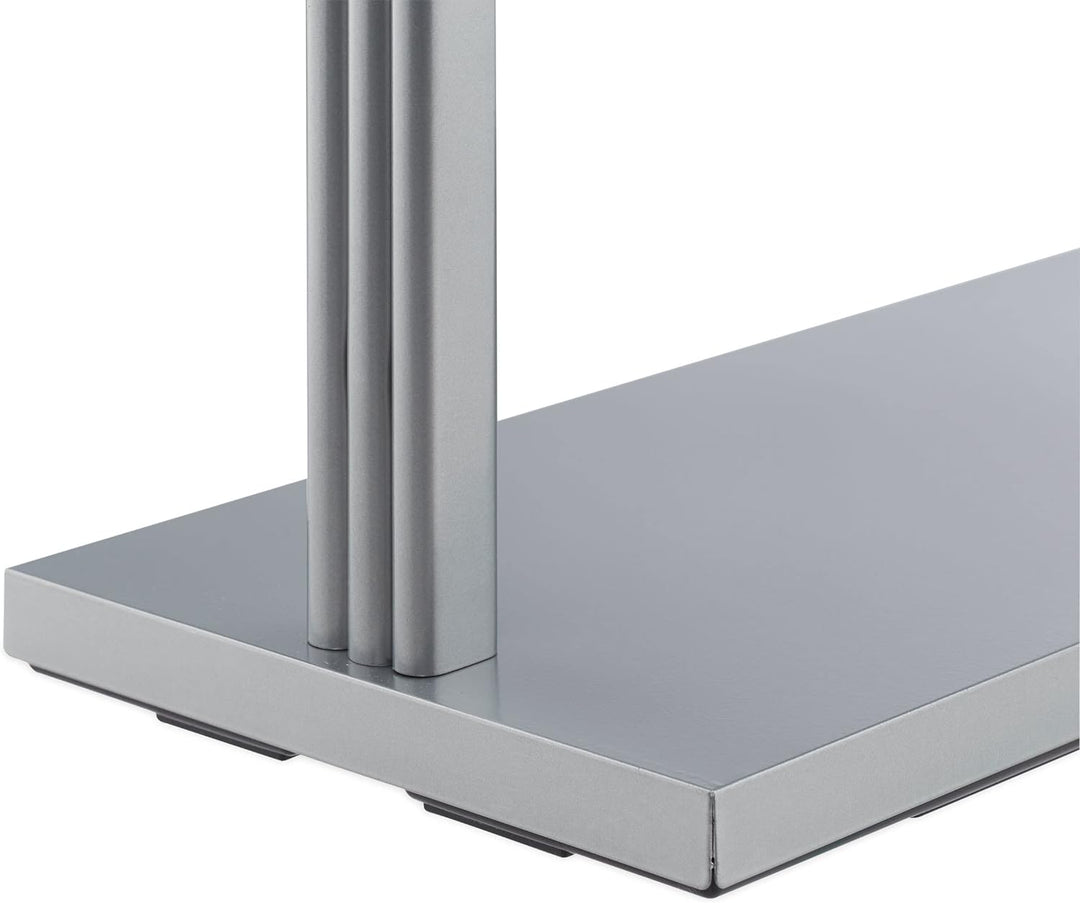 Relaxdays Handtuchständer dreiarmig, Handtuchhalter, HBT: 86,5 x 50 x 20 cm, Duschtuchhalter, für Ba