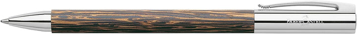 Faber-Castell 148150 - Drehkugelschreiber AMBITION Cocos, Mine: B, inklusive Geschenkverpackung Coco