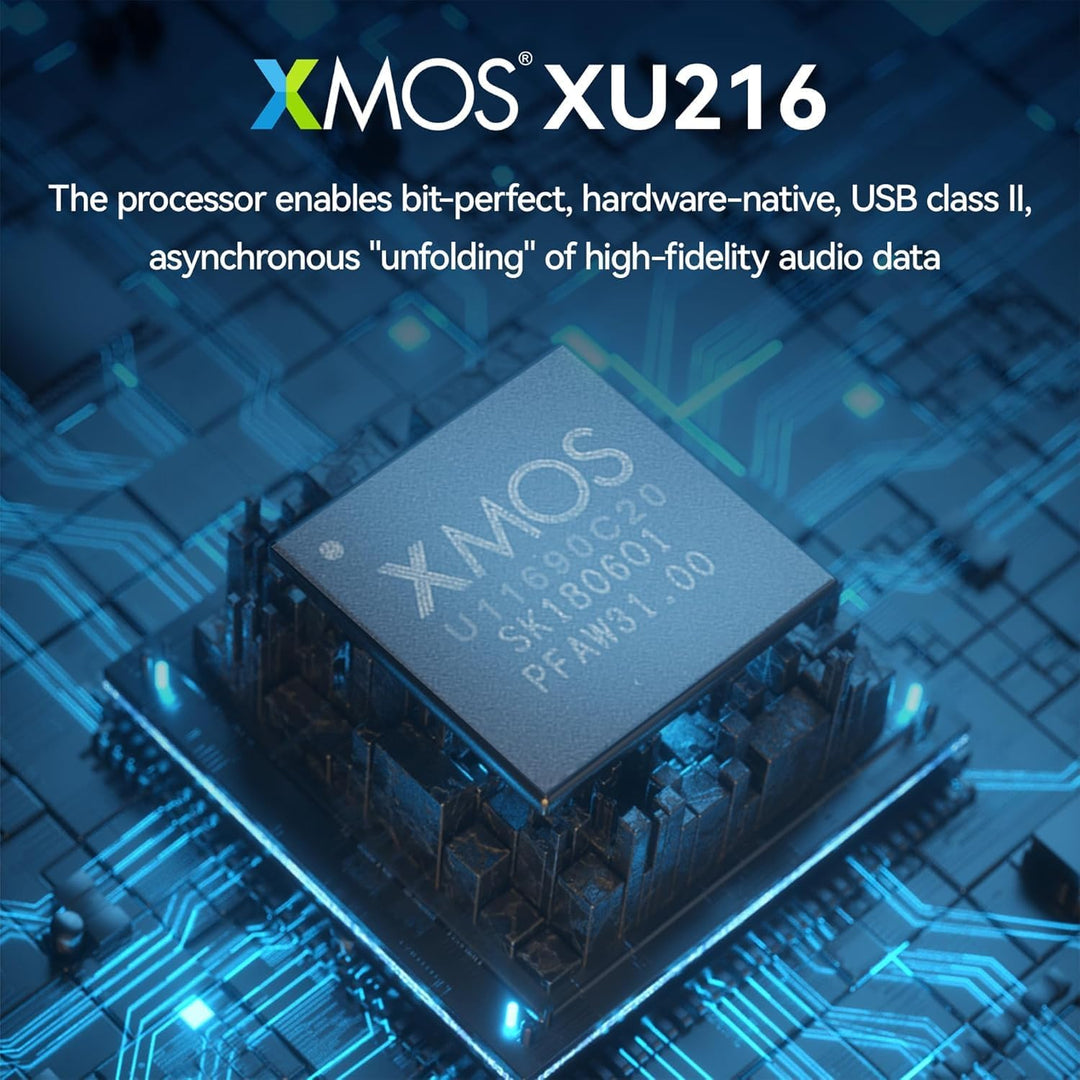 khadas Tone2 Pro - Kopfhörerverstärker DSD512/768K/32Bit ES9038Q2M Hohe Auflösung Tragbarer Ausgewog