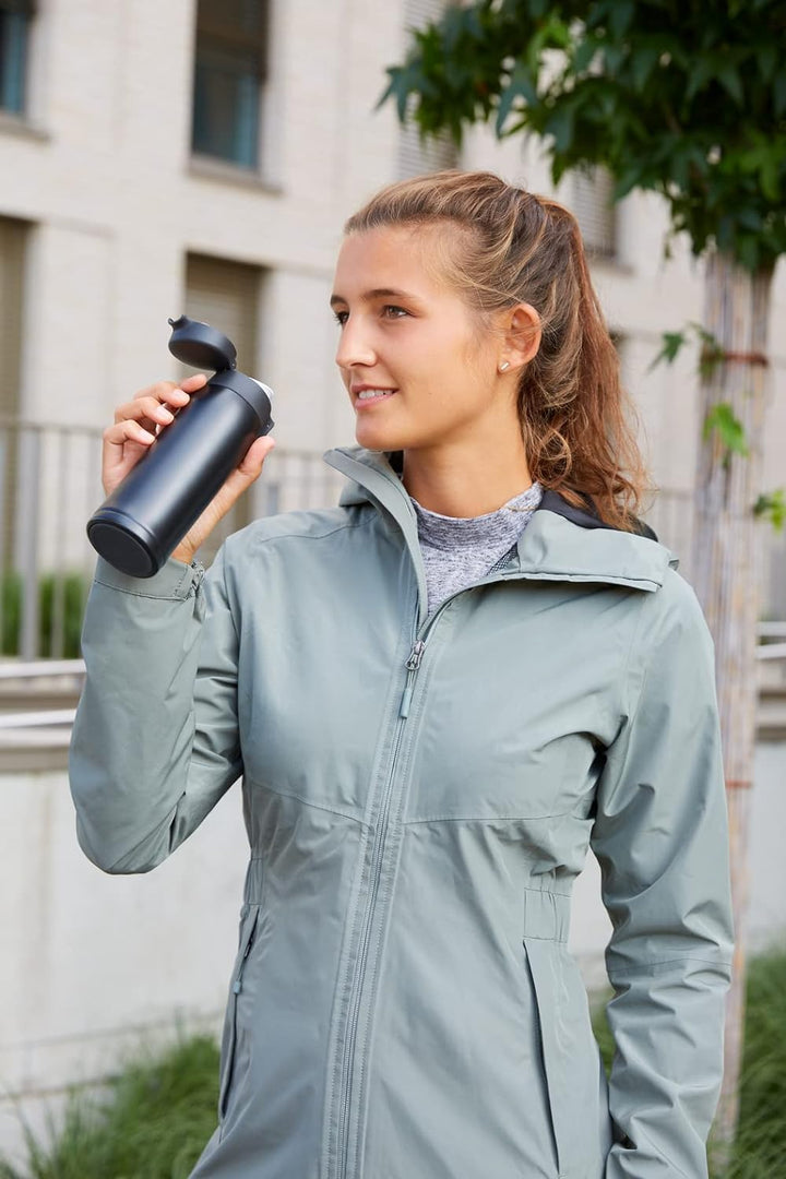 Emsa N21517 Travel Mug Light Isolierbecher | Fassungsvermögen: 0,4 L | extra-schlankes Format | Leic