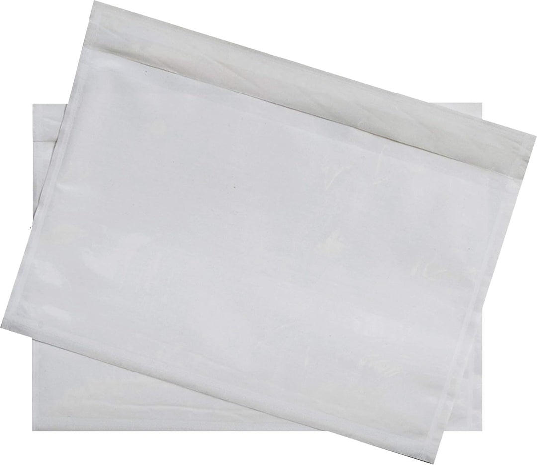 Netuno 1000x transparente Lieferscheintasche selbstklebend DIN C6 175x 129 mm Begleitpapiertasche Do