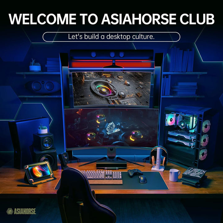 AsiaHorse PC Sleeved Cable Kit for GPU/CPU, 18AWG PSU Cable Extension, Power Supply Cable Extensions