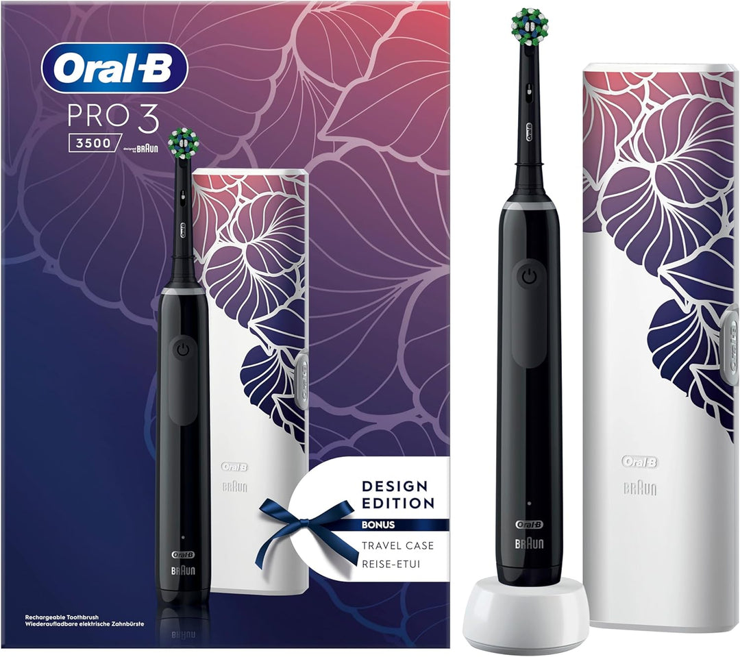 Oral-B PRO 3 3500 Elektrische Zahnbürste/Electric Toothbrush, mit 3 Putzmodi und visueller 360° Andr