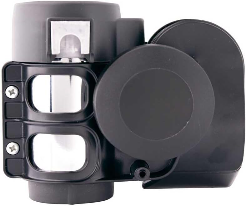 HELLA Horn CA26 - 12V - 115dB(A) - Frequenzbereich: 520/660Hz - Hochton - elektrisch-pneumatisch - G