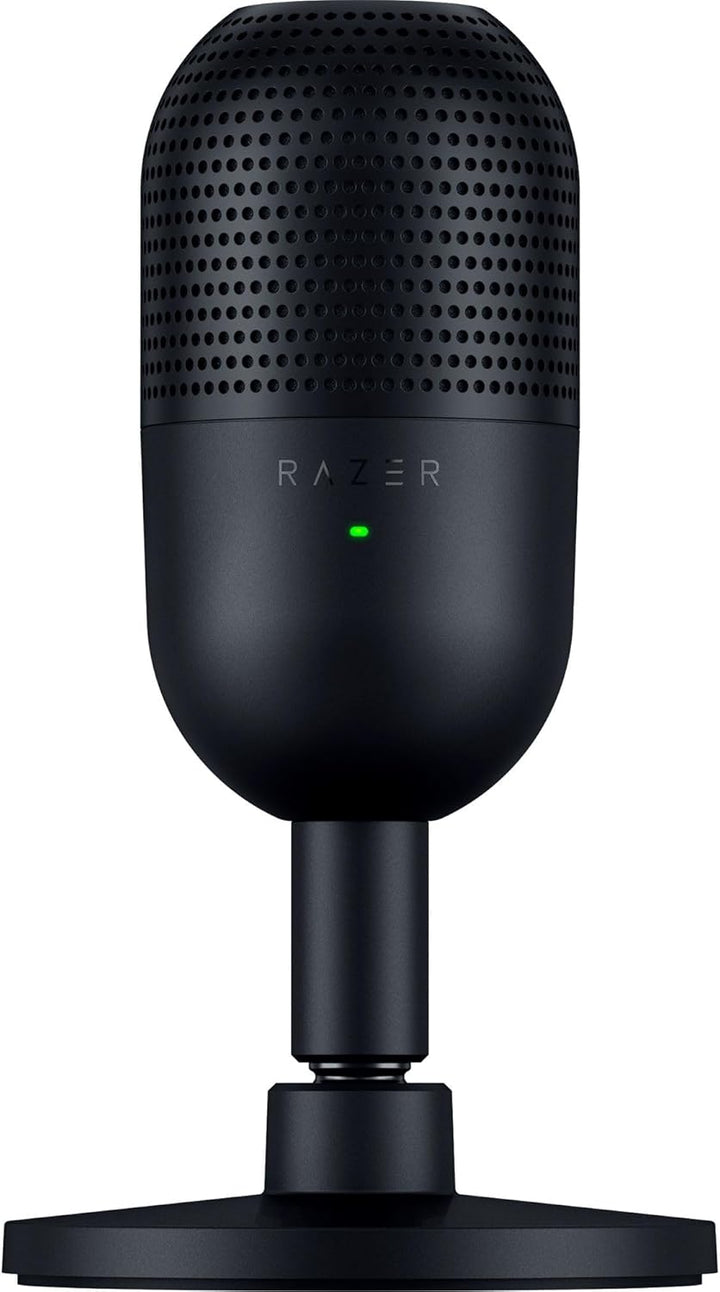 Razer Seiren V3 Mini - Ultrakompaktes USB-Mikrofon (14mm Supernieren Kondensatormikrofon, Tap-to-Mut