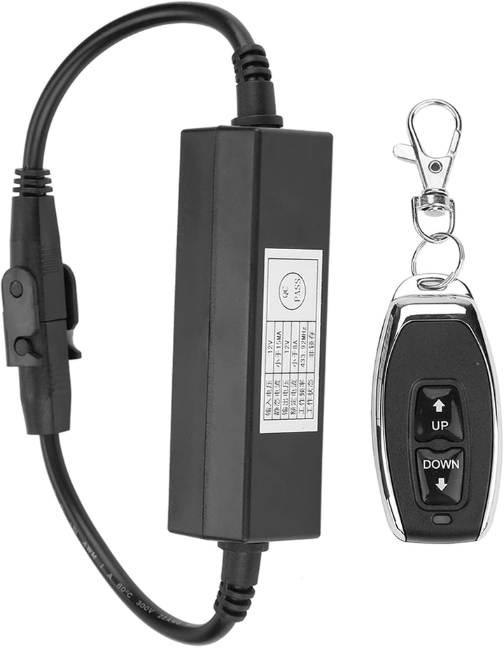 Fafeicy 12V DC Motor Linearantrieb Drahtlose Fernbedienung, DPDT-Schalter Vorwärts Rückwärts 433,92