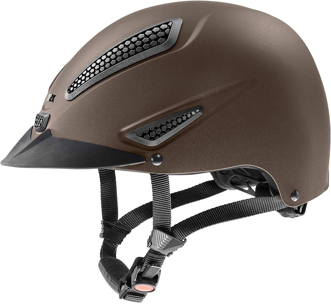 uvex Reithelme Reithelm PERFEXXION II Braun 52-55 cm, Braun 52-55 cm