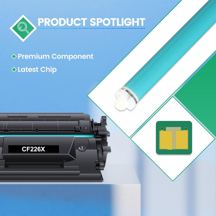 VICTONER Tonerkartusche Kompatibel für HP 26X CF226X 26A CF226A Laserjet Pro MFP M426fdw M426fdn M42
