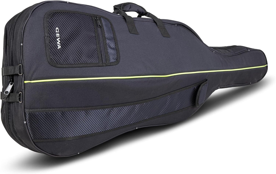 GEWA Cello Gig Bag Aspirante 1/2, 10mm Schaumstoffpolsterung, Rucksackriemen, Notentasche, Bogentasc