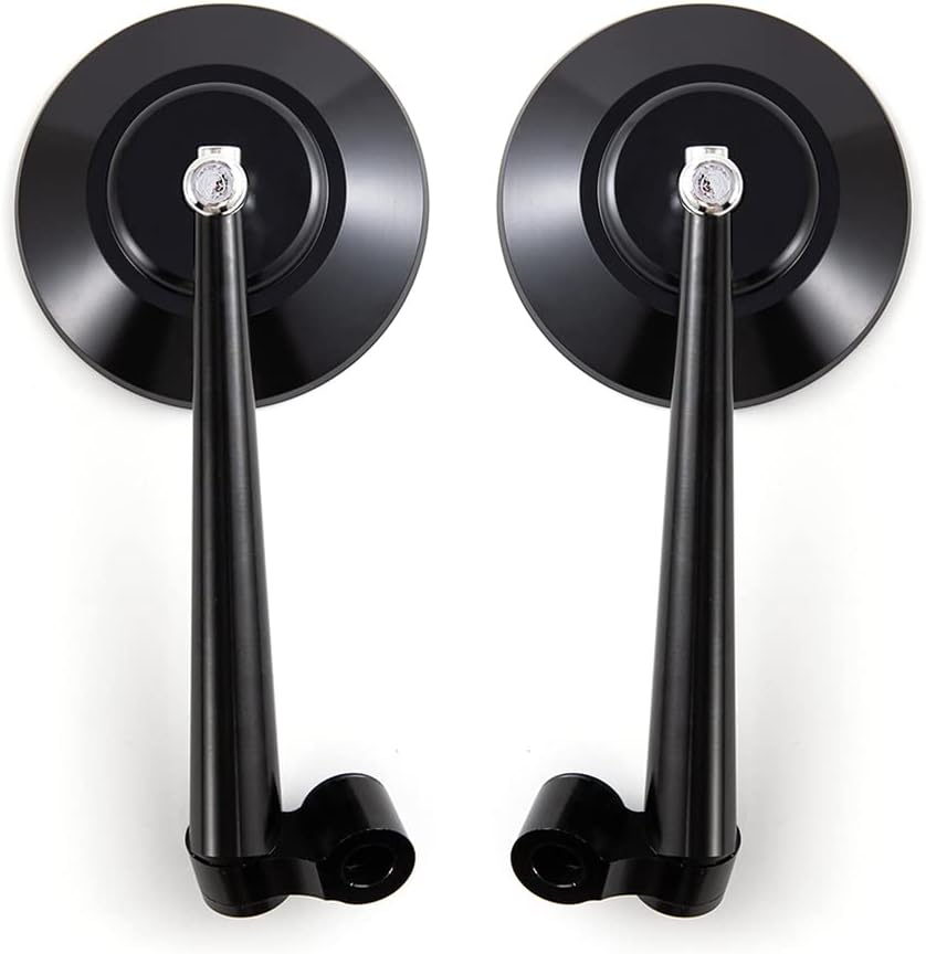 3,14 '' Runder Motorrad spiegel passend für 10 mm 8mm Schraube Motorradlenker Seitenrückspiegel