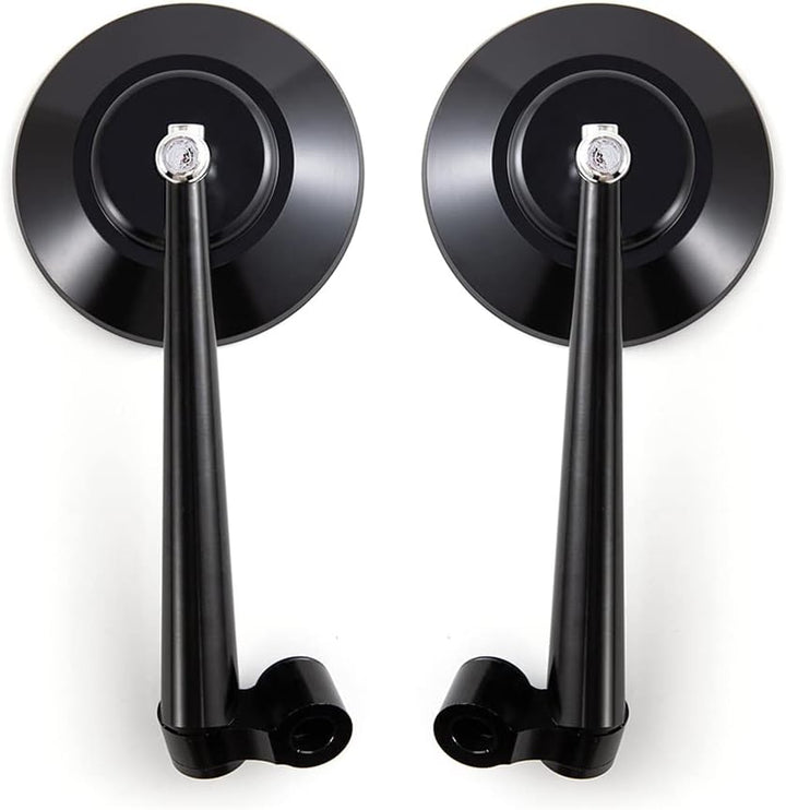 3,14 '' Runder Motorrad spiegel passend für 10 mm 8mm Schraube Motorradlenker Seitenrückspiegel