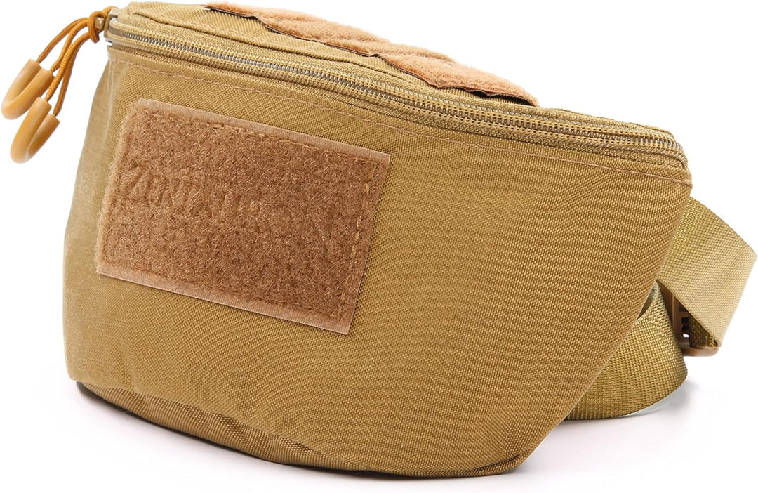 Zentauron Bauchtasche Taktisch 20 x 12 x 8 cm I Taktische Hüfttasche Gürteltasche aus hochwertigem C
