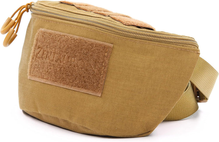 Zentauron Bauchtasche Taktisch 20 x 12 x 8 cm I Taktische Hüfttasche Gürteltasche aus hochwertigem C