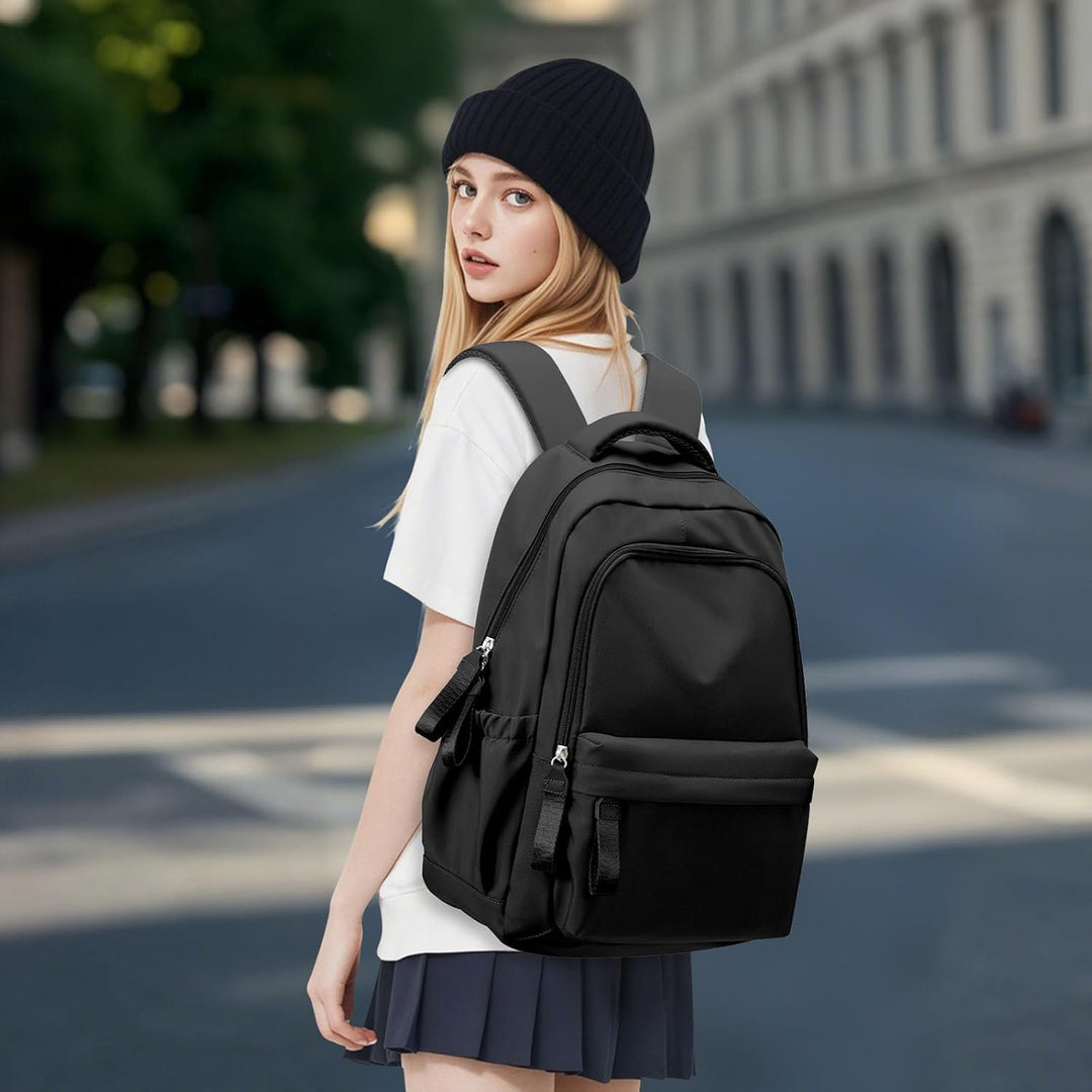 Schulrucksack Damen,Causal Schultasche Mädchen Teenager, Laptop Rucksack Damen Schulmädchen Casual T