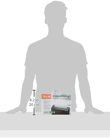 Peach PS100-00 Aktenvernichter Service Kit | 12 Ölpapiere | Aktenvernichterpflege | für hohe Schneid