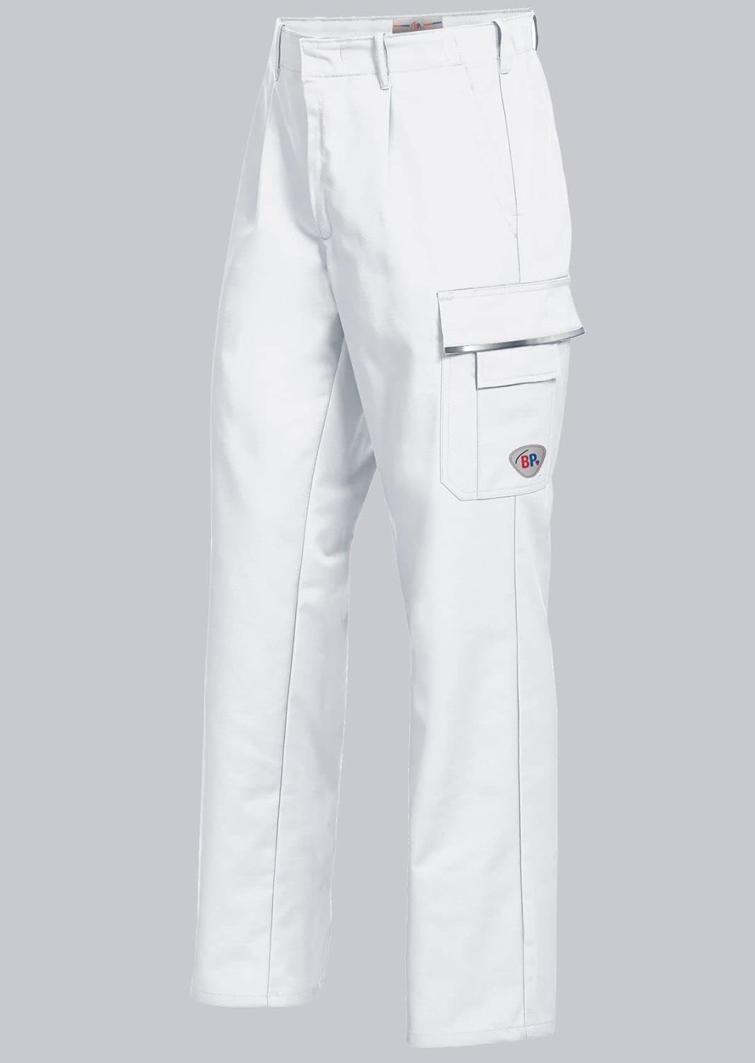 BP 1605-559-21-46l Arbeitshosen, mit elastischem Rückenteil, 245,00 g/m² Stoffmischung, weiss, 46l 4