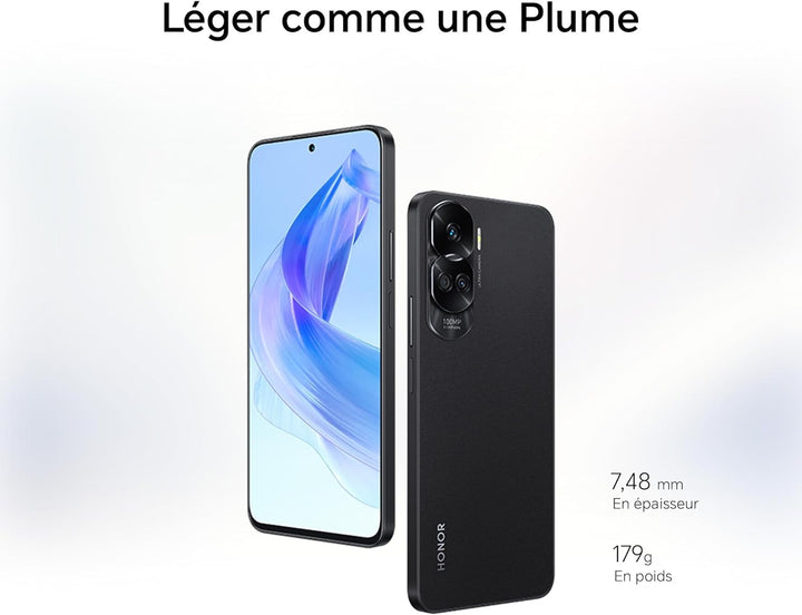 HONOR 90 Lite 5G Smartphone mit Dreifachkamera 100 MP, 8 + 256 GB, 6,7 Zoll Display, 90 Hz, 4500 mAh