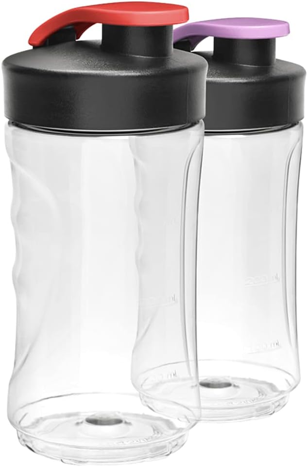 Electrolux SBEB3 Sport&Good to Go SBEB2 Mini-Flaschen, 300 ml, Glas, grau