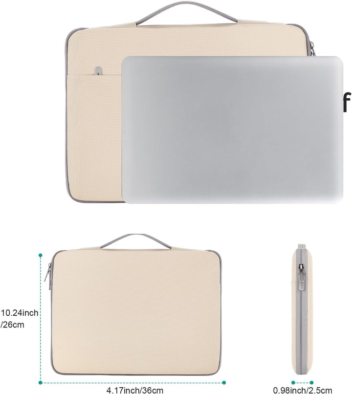 DOMISO 17 Zoll Wasserdicht Laptophülle Laptop Sleeve Case Notebook Hülle Tasche Schutzhülle für 17,3