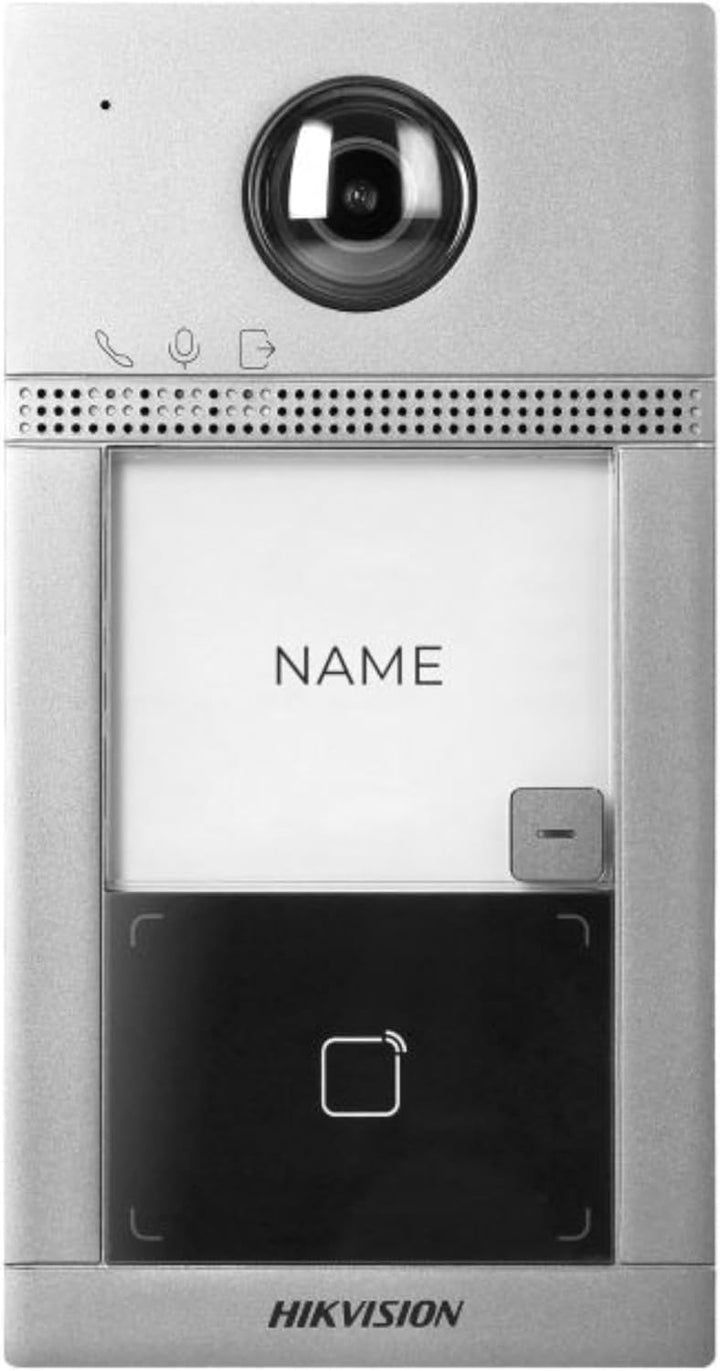 Hikvision DS-KV8113-WME1(C) Einfamilien-WLAN/IP-Aussenstation aus Metall für den eigenständigen Betr